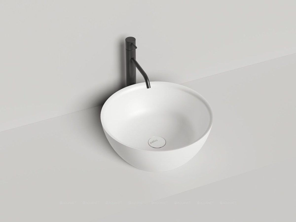 Раковина Salini ALDA 02 425x425x155 мм белая глянцевая 1102110G