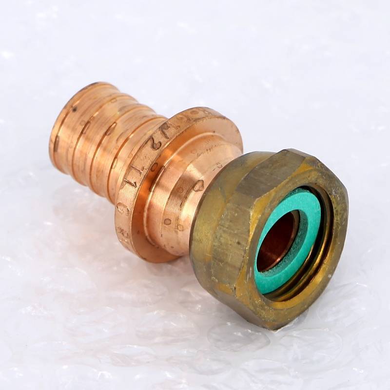 Муфта с накидной гайкой Rehau RAUTITAN RX+ 20-G 1/2 бронза 14563371001