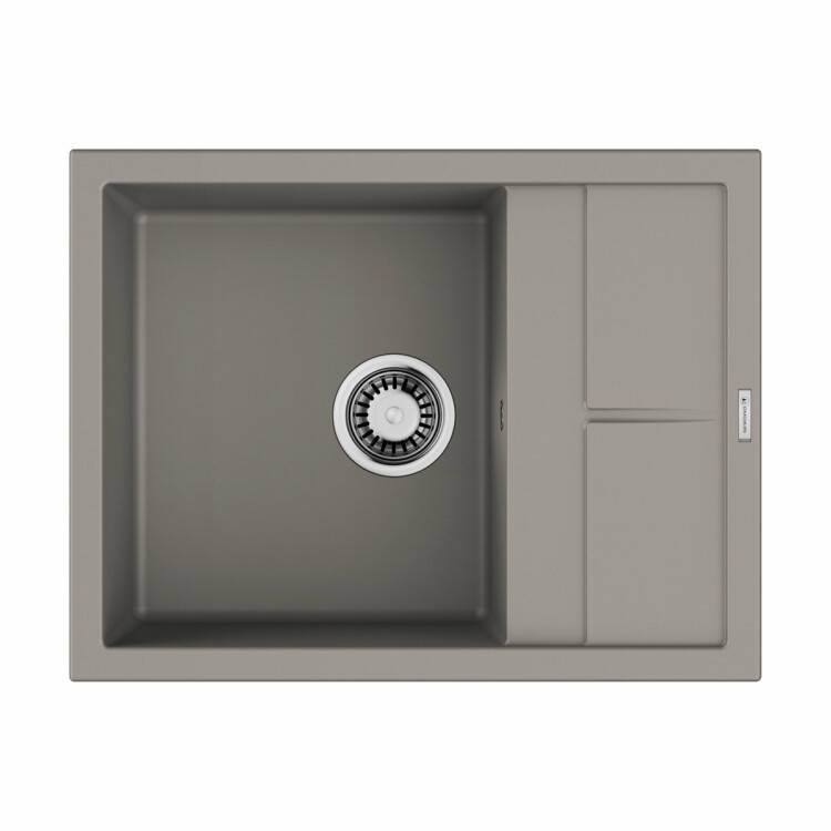 Кухонная мойка OMOIKIRI Sumi 65-U Leningrad Grey Artgranit 650х500 мм 4997094