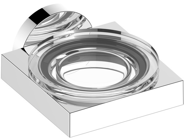 Мыльница KEUCO EDITION 90 с хрустальной чашей хром 19055019000