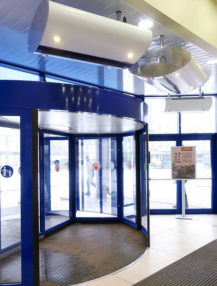 Тепловая завеса электрическая Тепломаш КЭВ-24П4011Е 24 кВт нержавеющая сталь 124011