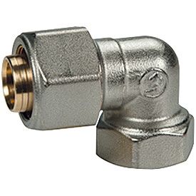 Угольник Giacomini R563AM 90° 3/4 x 26x3 мм ВР латунь хромированный R563MX062