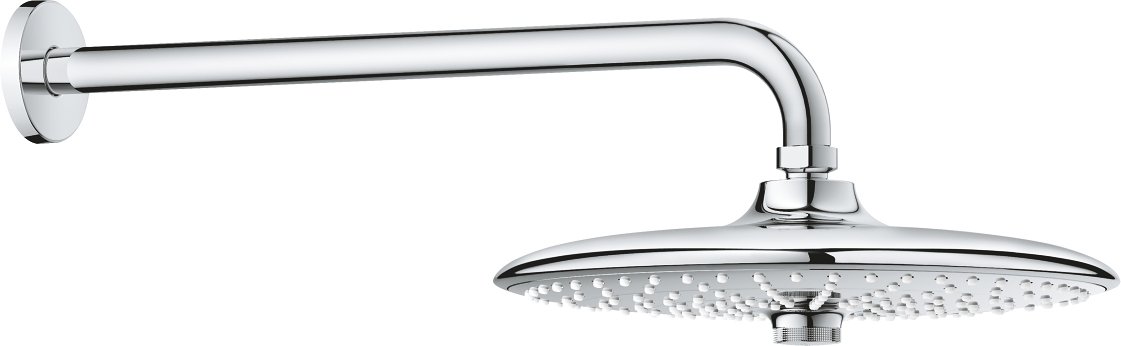 Верхний душ с кронштейном 380 мм GROHE Euphoria 260 хром 26459000