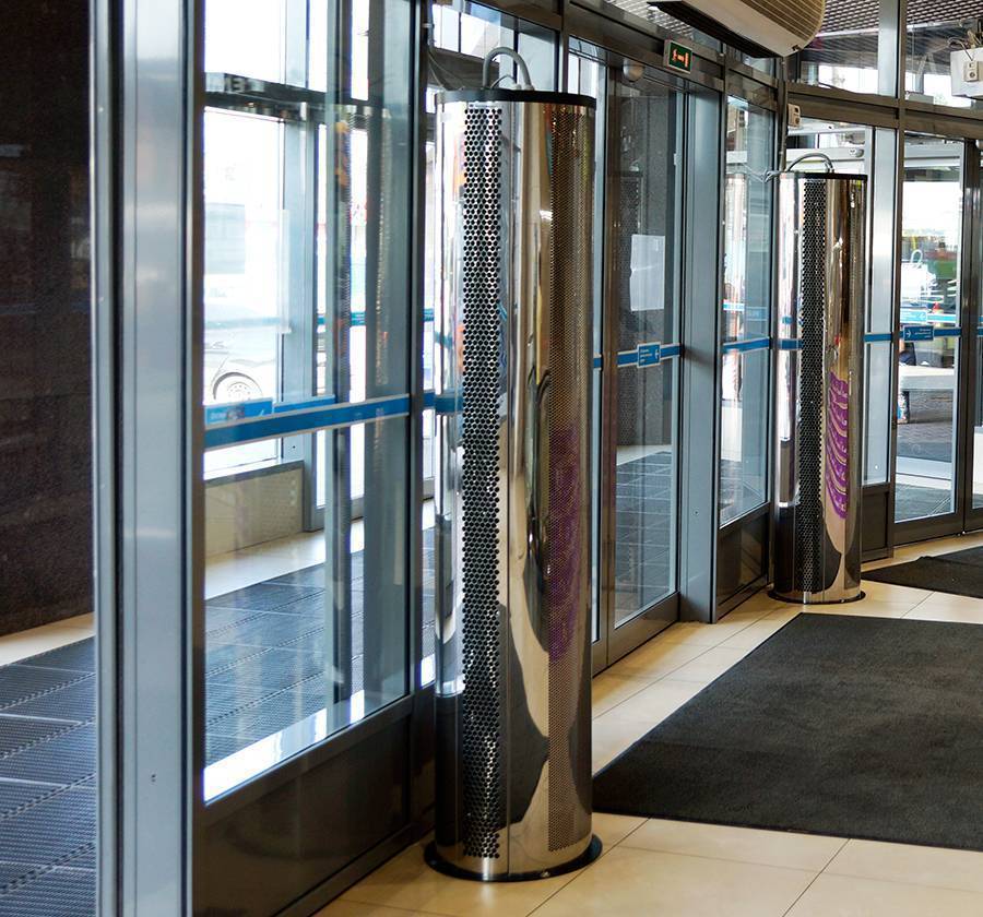 Тепловая завеса Тепломаш КЭВ-52ПW Колонна Бриллиант водяной нагрев КЭВ-52ПW