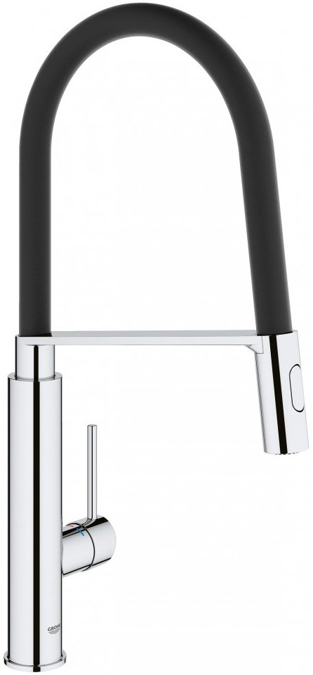 Смеситель для кухонной мойки GROHE Concetto с профессиональной лейкой хром 31491000