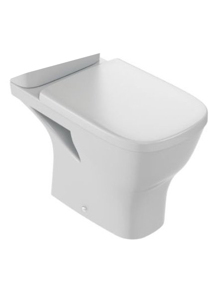 Чаша напольного унитаза Jacob Delafon Struktura Rimless белая UJAJ102-WTE