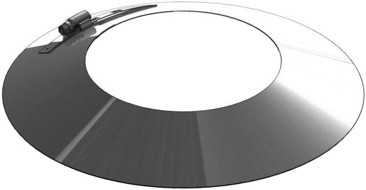 Воротник стеновая розетка Jeremias FU 130 мм FU72130