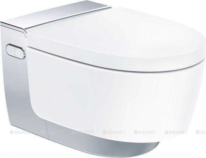 Унитаз-биде подвесной Geberit AquaClean Mera Comfort хром 146.214.21.1