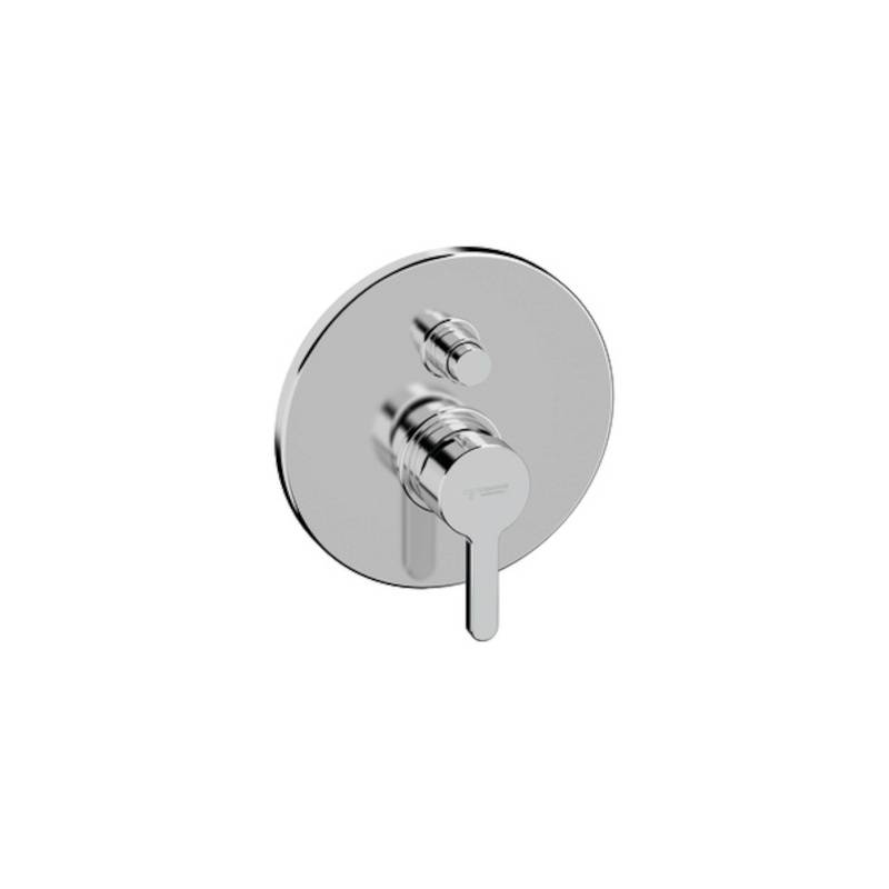 Смеситель для ванны Tiemme FLY скрытого монтажа на 2 потребителя хром 411490402