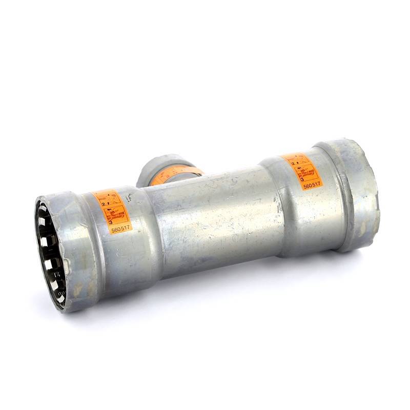 Тройник пресс Megapress Viega 1 1/2x3/4x1 1/2 695071