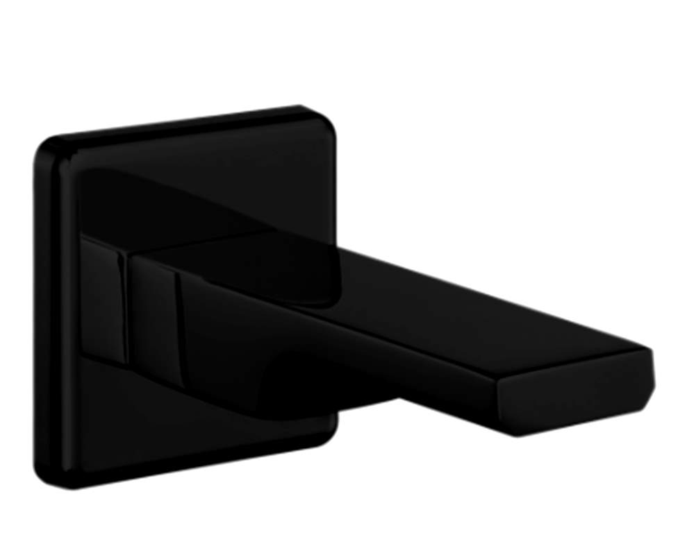 Излив для смесителя TOPAZ Tiera 120 мм матовый черный 102159205C1EX-K