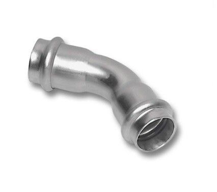 Отвод Sanha NiroPress 316L 45° 108 мм ВПр-ВПр 690411083