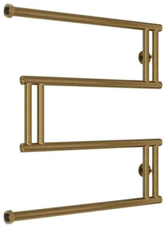 Полотенцесушитель водяной Сунержа High-Tech model M 608x628 мм состаренная бронза 05-4050-6060