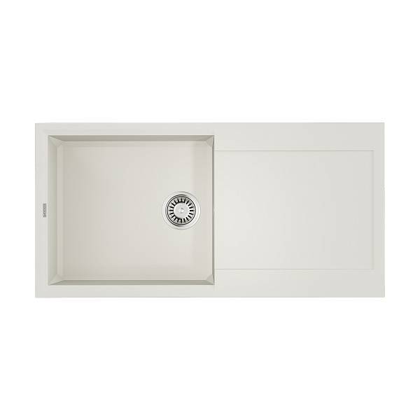 Кухонная мойка Omoikiri Sakaime 100-WH Tetogranit 100x50 см белый 4993887