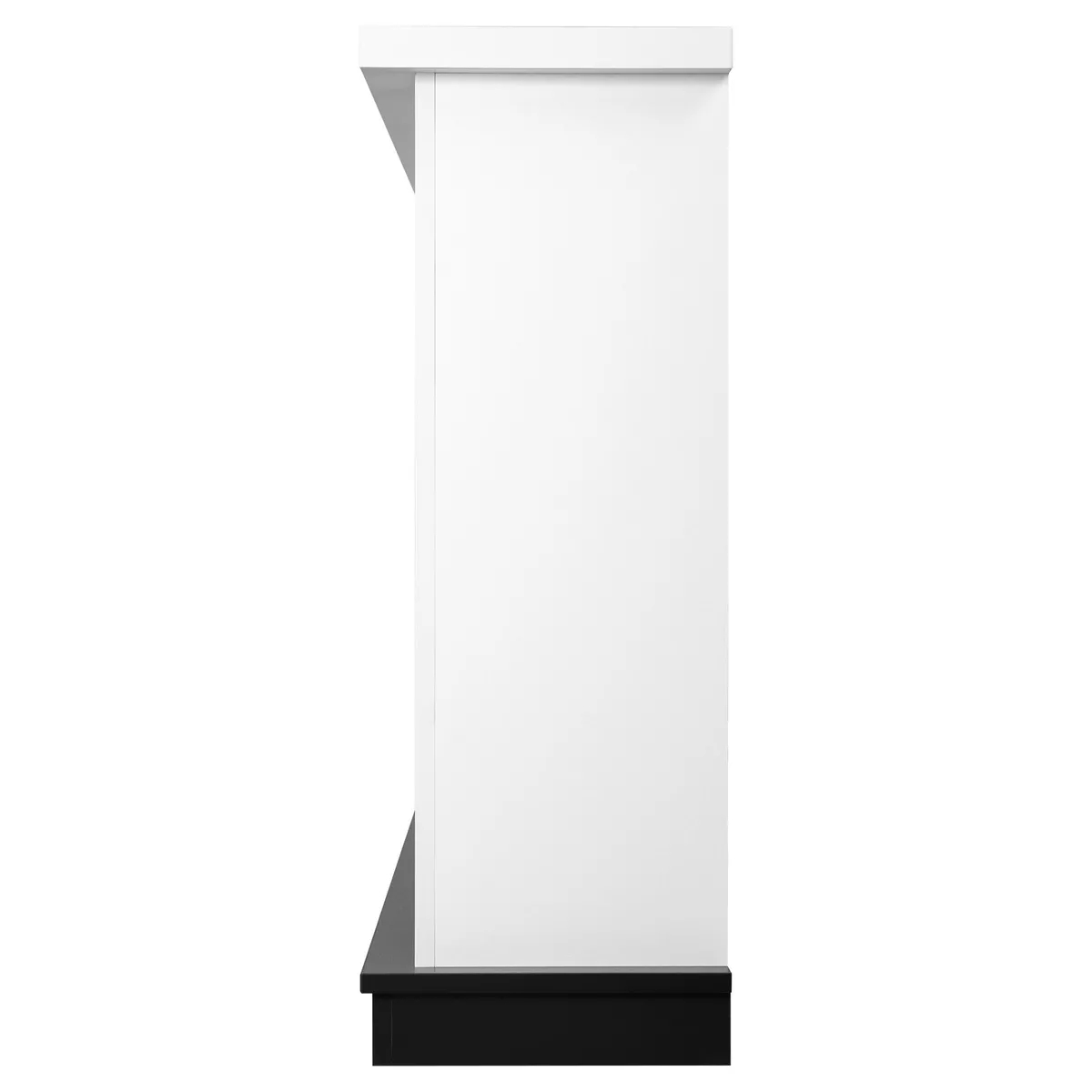 Портал для камина Firelight Canto Long белый / черный 18779