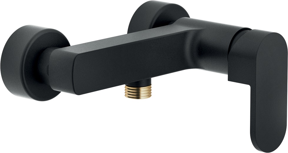 Смеситель для душа UP матовый черный UP94130BM