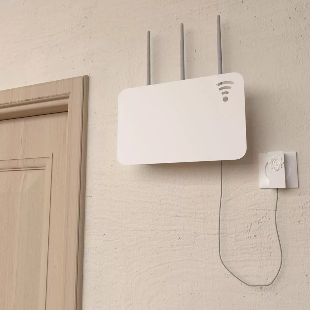 Держатель для роутера Embodiment EMB-ROU-WU-W настенный белый EMB-ROU-WU-W