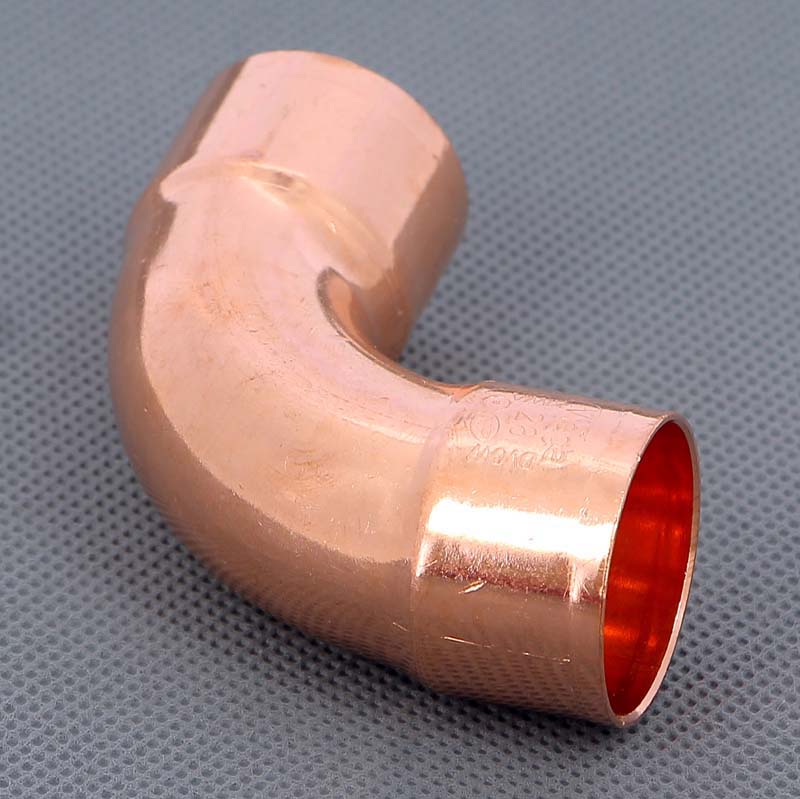 Отвод двухраструбный Viega 95002A под пайку 28 мм 90° 100193