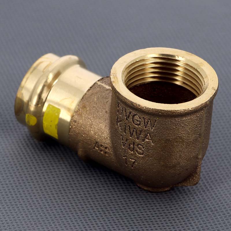 Угол 90° пресс-В бронзовый Viega Profipress G 28х1 345891