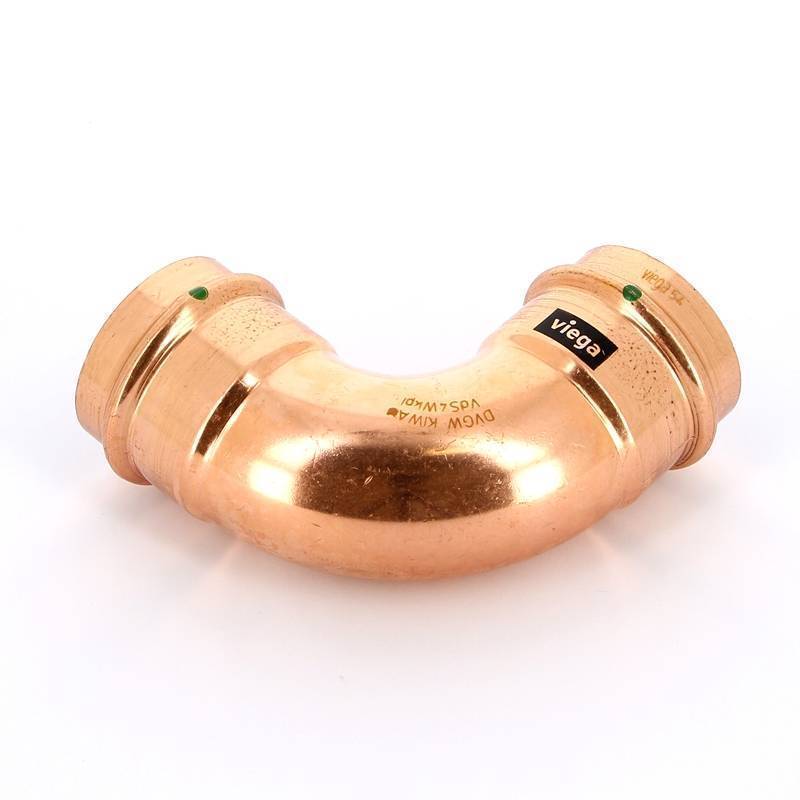 Угол 90° пресс медный Viega Profipress 54 мм 291556