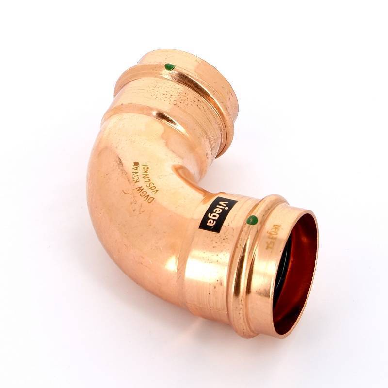 Угол 90° пресс медный Viega Profipress 54 мм 291556