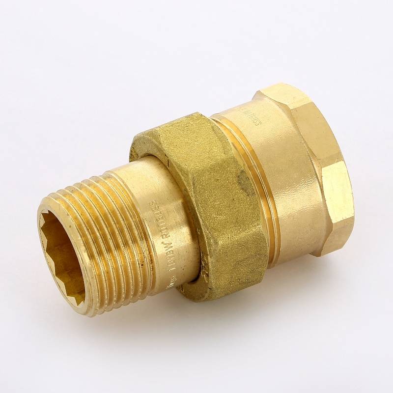 Разъемное соединение Viega модель 3331 бронза ВР/НР 1 плоское уплотнение 271350