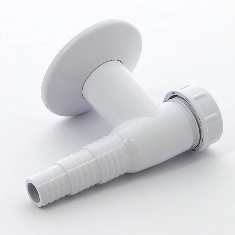 Сифон для бытовой техники McAlpine с обратным клапаном выход 32 мм белый WMV-32WH