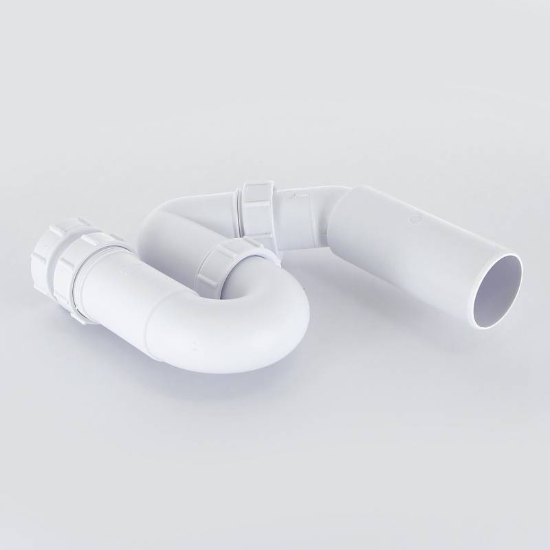 Сифон McAlpine трубный 1 1/2 x 40 мм без выпуска выход 40/50 мм MRSK12-50