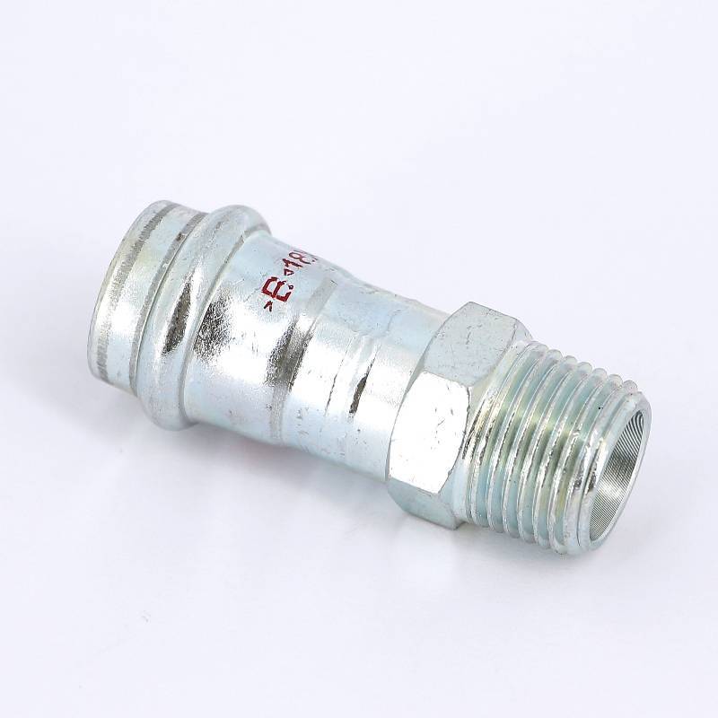 Муфта переходная пресс-Н IBP B > Press Carbon 18х1/2 оцинкованная сталь PC4243G0180400