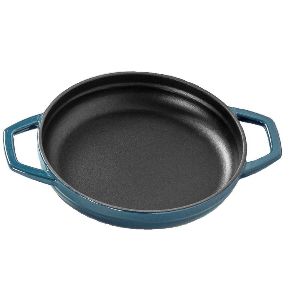Сковорода с двумя ручками Hascevher KTV 22 см Blue A628022