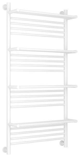 Полотенцесушитель водяной Сунержа Богема с 4 полками 600x1200 мм белый 12-0224-1260