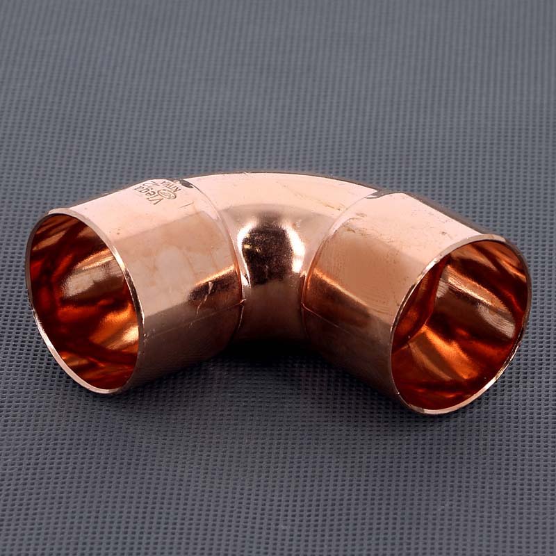 Угол двухраструбный 90 градусов пайка Viega 42 мм 106416