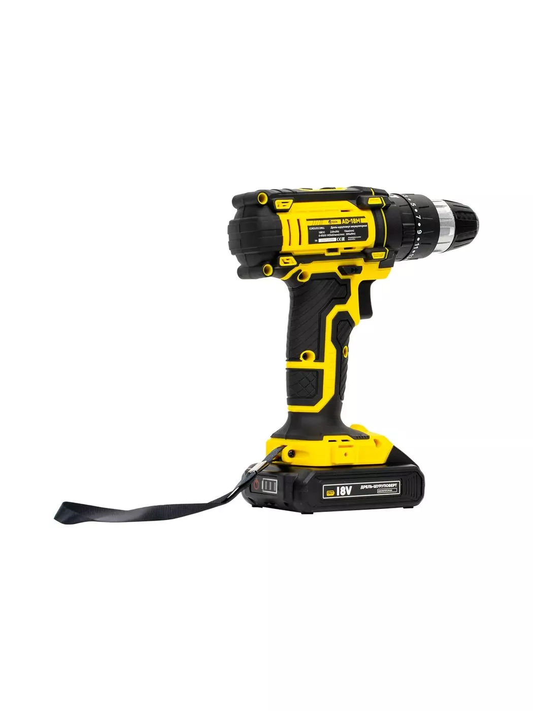 Дрель-шуруповерт аккумуляторная Edon AD-18M