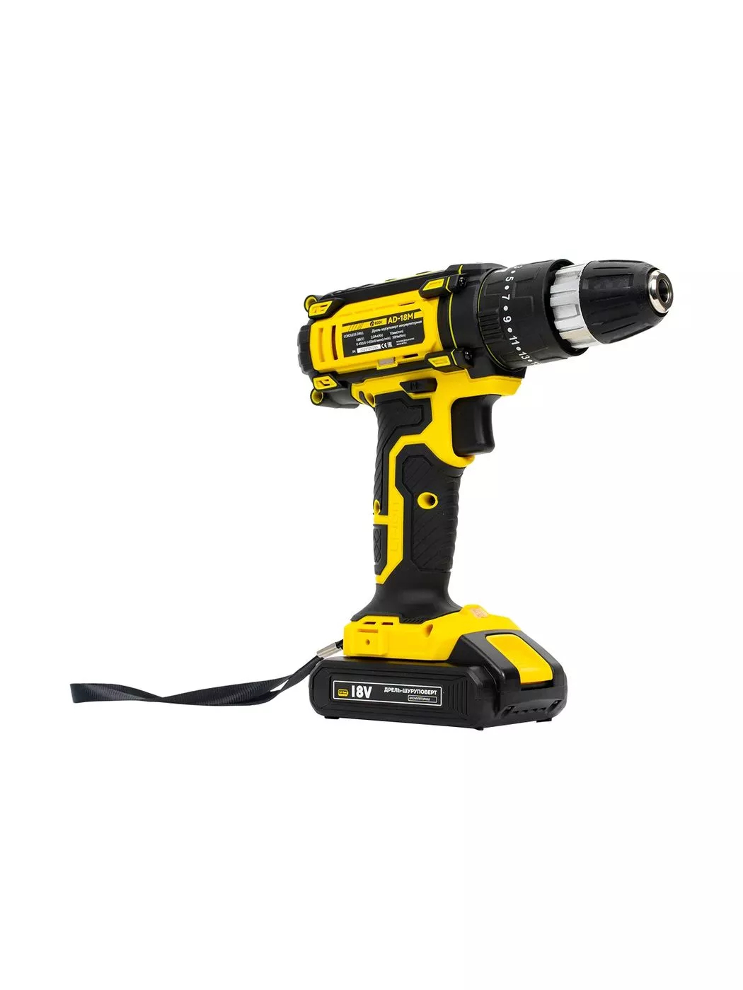 Дрель-шуруповерт аккумуляторная Edon AD-18M