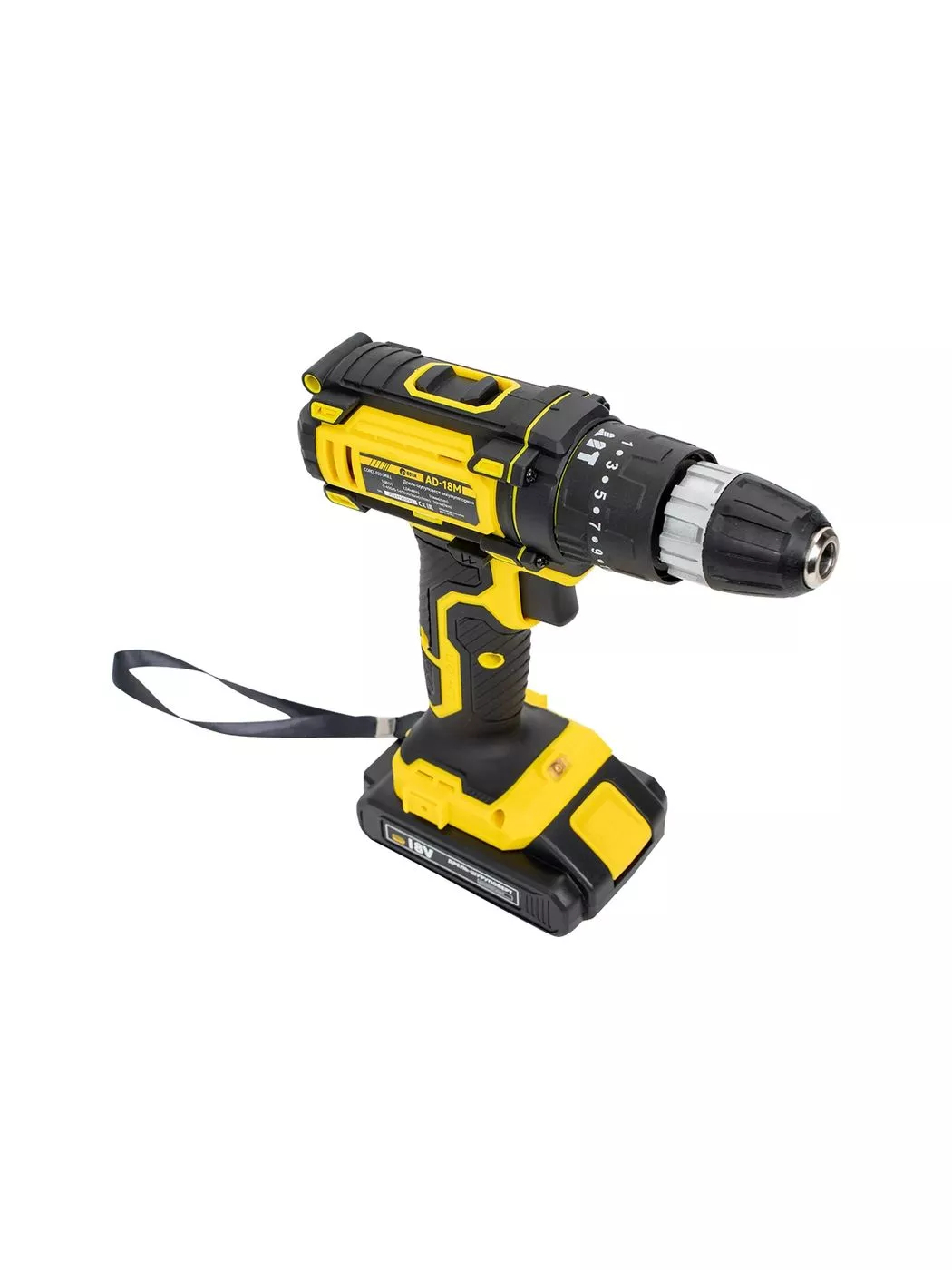 Дрель-шуруповерт аккумуляторная Edon AD-18M