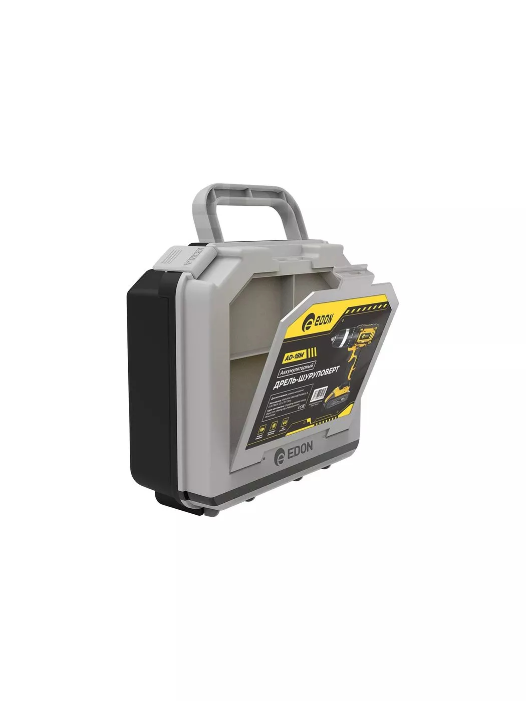 Дрель-шуруповерт аккумуляторная Edon AD-18M