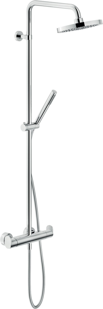 Душевая система термостатическая UP верхний душ 20 см хром UP94030/30CR