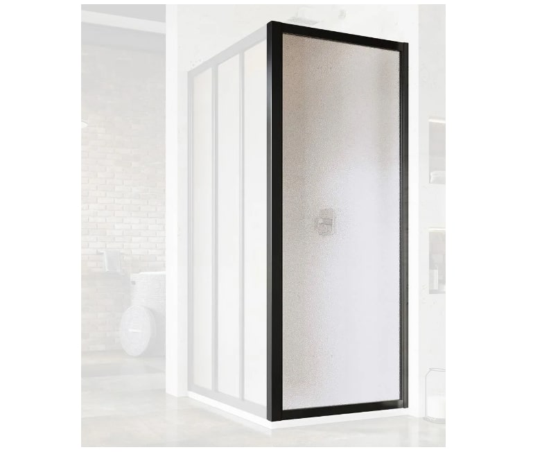 Душевая стенка Ravak Supernova APSS-80 800x1980 мм черный/прозрачное стекло 940403R2Z1