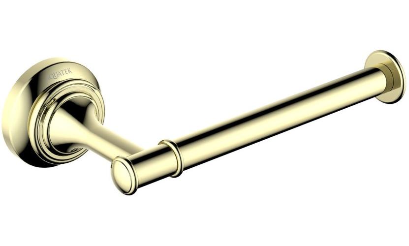 Держатель для туалетной бумаги Aquatek Классик полированное золото AQ4508PG