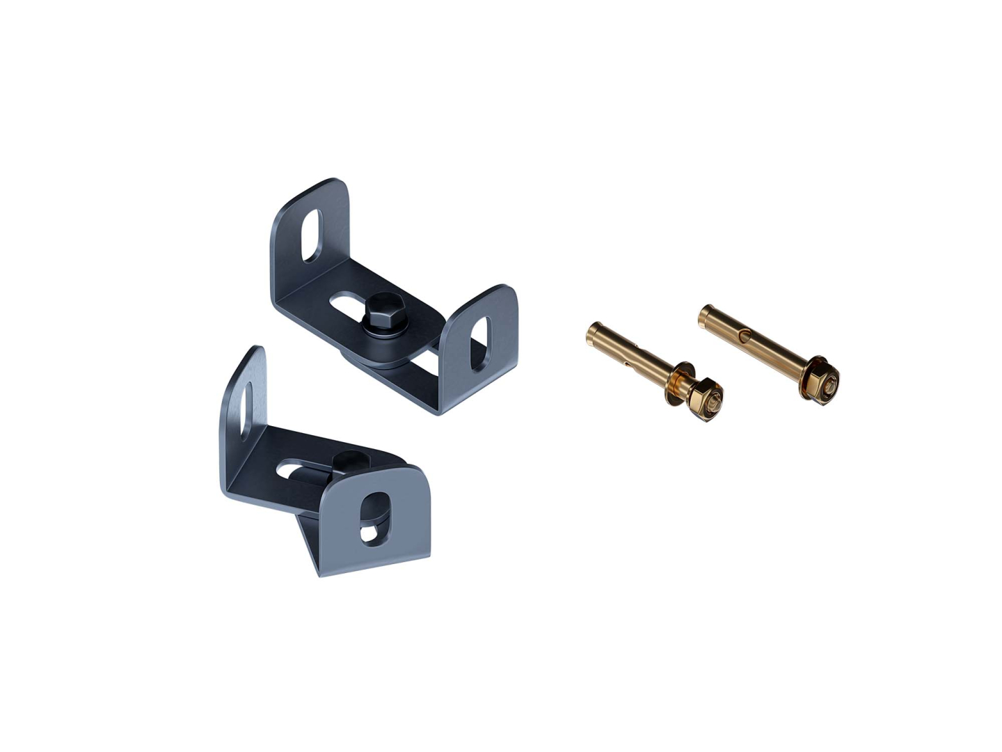 Комплект крепления для инсталляции к стене угловой 75-105 мм TECE KKI-0000033