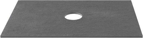 Столешница Allen Brau Reality 71x46,1x1 см серая 1.32022.GR-S