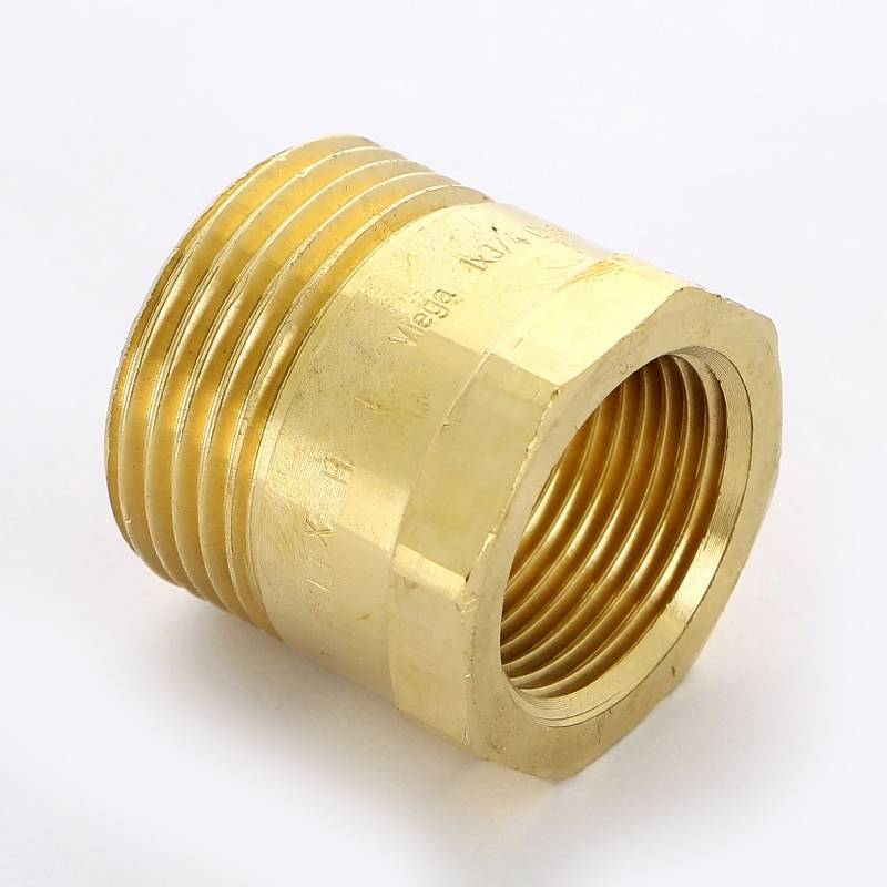 Футорка удлиненная Viega 1 x 3/4 бронза 446673