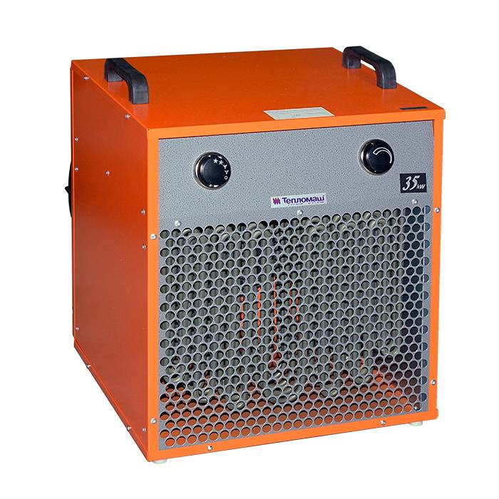 Тепловентилятор электрический Тепломаш КЭВ-35Т20Е 35 кВт 1104