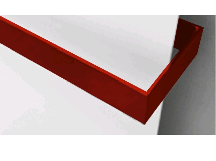 Полотенцедержатель Antrax IT Tavola хром MTER