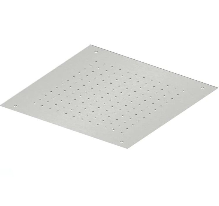 Верхний душ Quadro design квадратный 300x300 мм цвет сталь брашированная SF040AS