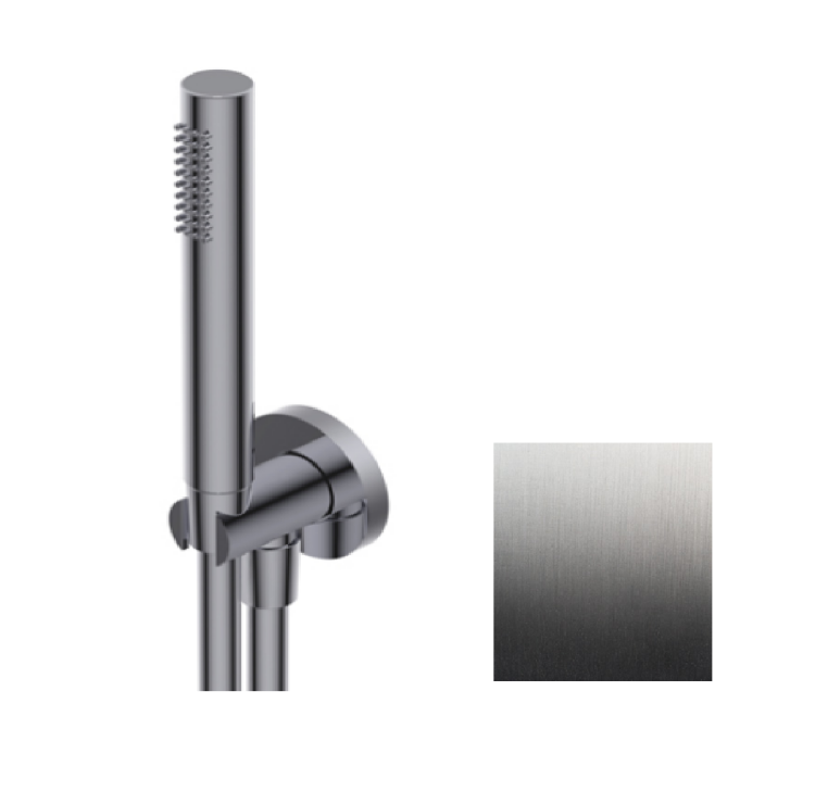 Душевой набор Ritmonio Brushed Black Chrome 72J021BLX