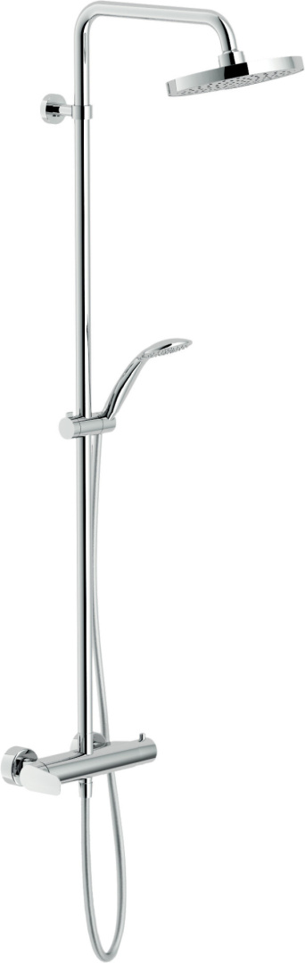 Душевая система Bravat Blues с верхним душем 20 см BS101130/30CR