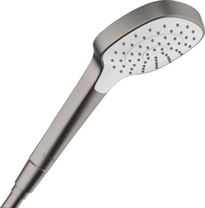 Ручной душ Hansgrohe Croma Select E 110 3jet шлифованный черный хром 26814340