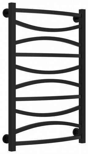 Полотенцесушитель водяной Сунержа Ажур 800x500 мм нижнее подключение черный матовый 31-0255-8050