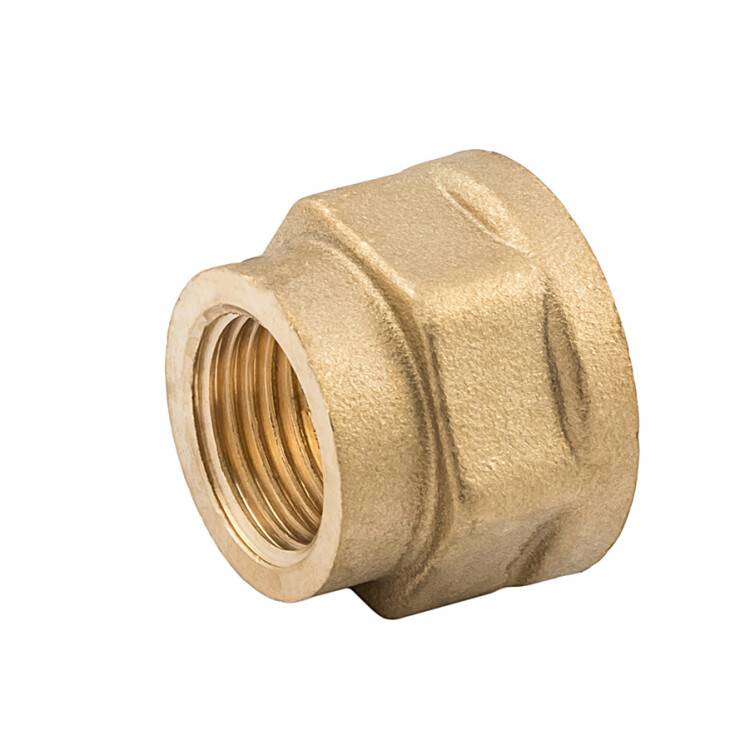Муфта переходная General Fittings латунь ВВ 1/4 x 3/8 EBF171438